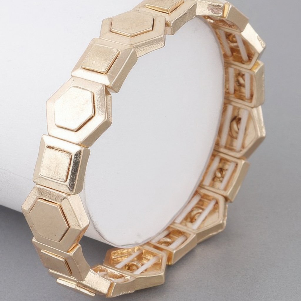 Solid Geometric Bracelet